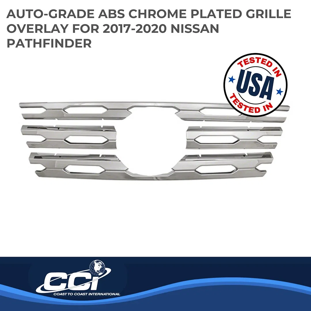 IWCGI146 – COAST2COAST Grille Insert, Overlay 4 Piece Chrome Plated ABS Plastic - view 2
